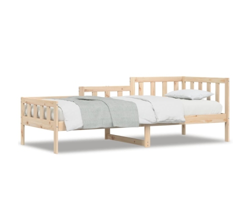 Sofá cama de madera maciza de pino 80x200 cm