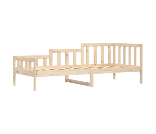 Sofá cama de madera maciza de pino 80x200 cm