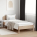 Estructura de cama sin colchón madera maciza de pino 100x200 cm
