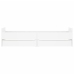 Estructura de cama con cajones blanco 90x200 cm