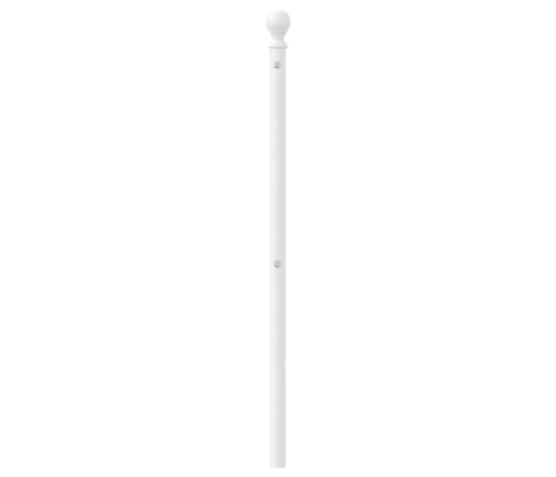 Cabecero de metal blanco 193 cm