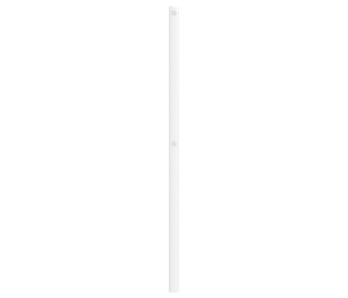 Cabecero de metal blanco 75 cm