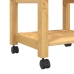 Carrito de cocina MONZA madera maciza de pino 48x40x90 cm