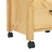 Carrito de cocina MONZA madera maciza de pino 48x40x90 cm