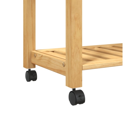 Carrito de cocina MONZA madera maciza de pino 60x40x90 cm