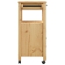 Carrito de cocina MONZA madera maciza de pino 60x40x90 cm