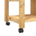 Carrito de cocina MONZA madera maciza de pino 84x40x90 cm