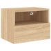 Muebles de pared para TV 2 uds madera roble Sonoma 40x30x30 cm