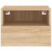 Muebles de pared para TV 2 uds madera roble Sonoma 40x30x30 cm