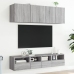 Mueble de pared TV madera de ingeniería gris Sonoma 40x30x30 cm