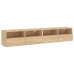 Muebles de pared para TV 2 uds madera roble Sonoma 80x30x30 cm