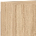 vidaXL Muebles de TV de pared 2 uds madera roble Sonoma 40,5x30x40 cm