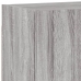 Muebles de TV de pared 2 uds madera gris Sonoma 40,5x30x40 cm