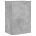 vidaXL Muebles de TV de pared 2 uds madera gris hormigón 40,5x30x60 cm