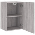 Mueble TV de pared madera ingeniería gris Sonoma 40,5x30x60 cm