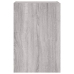 Muebles de TV de pared 2 uds madera gris Sonoma 40,5x30x60 cm