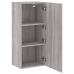 vidaXL Mueble TV de pared madera ingeniería gris Sonoma 40,5x30x90 cm