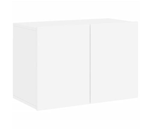 Mueble para TV de pared blanco 60x30x41 cm