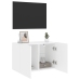 Mueble para TV de pared blanco 60x30x41 cm