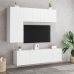 Mueble para TV de pared blanco 60x30x41 cm