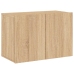 Mueble para TV de pared roble Sonoma 60x30x41 cm