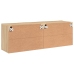 Muebles para TV de pared 2 unidades roble Sonoma 60x30x41 cm