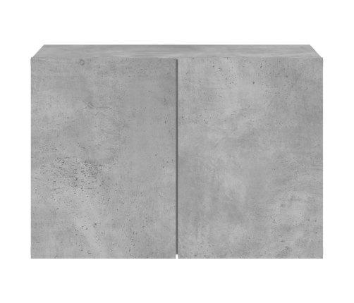 Mueble para TV de pared gris hormigón 60x30x41 cm