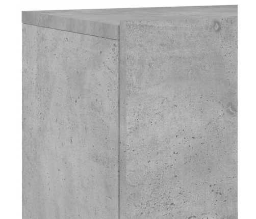 Mueble para TV de pared gris hormigón 60x30x41 cm