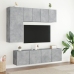 Mueble para TV de pared gris hormigón 60x30x41 cm