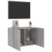 vidaXL Mueble para TV de pared gris Sonoma 60x30x41 cm