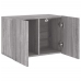 vidaXL Mueble para TV de pared gris Sonoma 60x30x41 cm