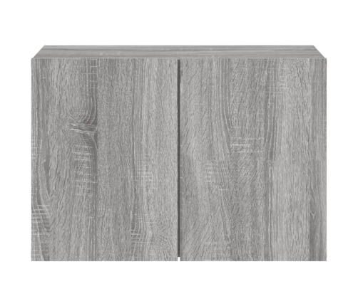 vidaXL Mueble para TV de pared gris Sonoma 60x30x41 cm