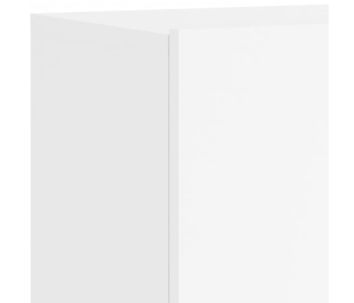 Mueble para TV de pared blanco 80x30x41 cm