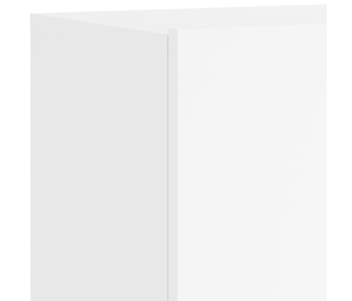 Muebles para TV de pared 2 unidades blanco 80x30x41 cm