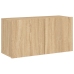 Mueble para TV de pared roble Sonoma 80x30x41 cm