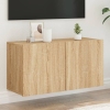 Mueble para TV de pared roble Sonoma 80x30x41 cm