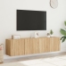 Muebles para TV de pared 2 unidades roble Sonoma 80x30x41 cm