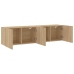 Muebles para TV de pared 2 unidades roble Sonoma 80x30x41 cm