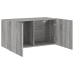 Mueble para TV de pared gris Sonoma 80x30x41 cm