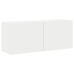 Mueble para TV de pared blanco 100x30x41 cm