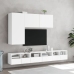 Mueble para TV de pared blanco 100x30x41 cm