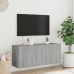 Mueble para TV de pared gris Sonoma 100x30x41 cm