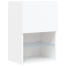 Mueble para TV con luces LED blanco 40,5x30x60 cm