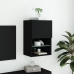 Mueble para TV con luces LED negro 40,5x30x60 cm