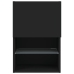 Mueble para TV con luces LED negro 40,5x30x60 cm