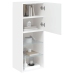 Mueble para TV con luces LED blanco 40,5x30x102 cm