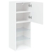Mueble para TV con luces LED blanco 40,5x30x102 cm