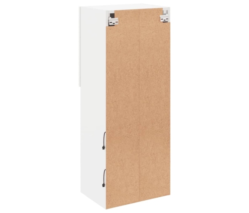 Mueble para TV con luces LED blanco 40,5x30x102 cm