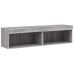 Muebles de TV con luces LED 2 uds gris Sonoma 60x30x30 cm