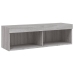 Mueble para TV con luces LED gris Sonoma 100x30x30 cm